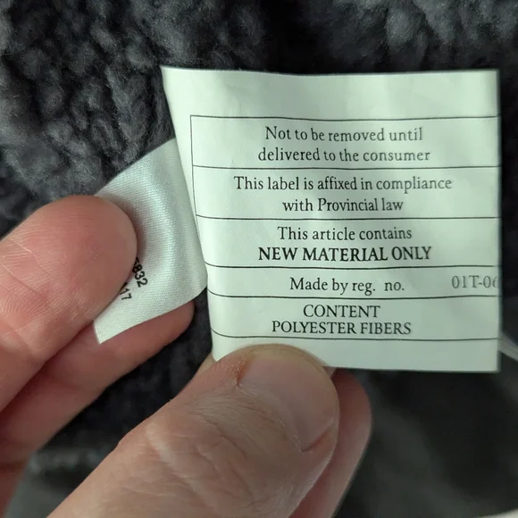 NWT Patagonia Mens Maple Grove Canvas Jacket Forge Grey Size M - Picture 10 of 16